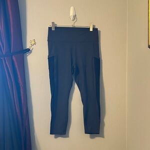 Fabletics Gray and Black Leggings